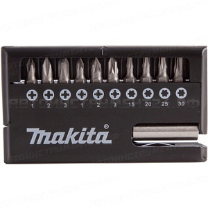 Набор насадок, 25 мм с магнитным держателем, 11 шт Makita D-30651