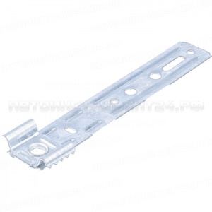 Пластина анкерная АО для оконного профиля REHAU поворотная, 150 мм, цинк, Россия. СИБРТЕХ