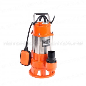 Насос дренажный PATRIOT FQ500, д/грязной воды, корпус - чугун. 500 Вт, 8000 л/час., 315302418