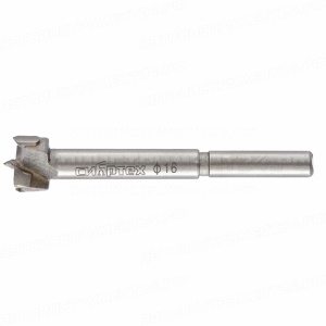 Сверло Форстнера по дереву, 16 мм., цилиндрический хвостовик СИБРТЕХ