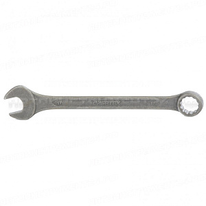 Ключ комбинированый, 17 мм, CrV, фосфатированный, ГОСТ 16983. СИБРТЕХ