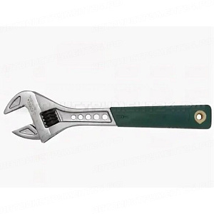 Ключ разводной "Шведский" с удлиннен. узкими губками 31 мм зев, L=250mm и ручкой в пластике 649250AL