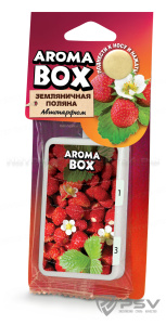 Ароматизатор воздуха подвесной "Aroma Box" Земляничная поляна (B-04) Fouette