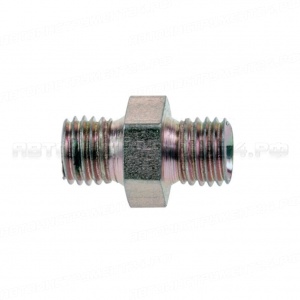 Фитинг - штуцер соединительный JC-116 12/12 внешняя резьба /100