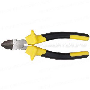 Бокорезы "Старт", черно-желтые прорезиненные ручки, хром-никелевое покрытие 180 мм