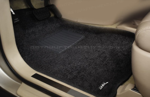 Коврики Lexus ES IV 2001-2006г 3D черный "Tufted"