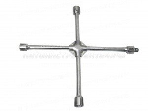 Ключ балонный крестовой 17-19-21"-22 с адаптером 1/2" Forsage F-681B400