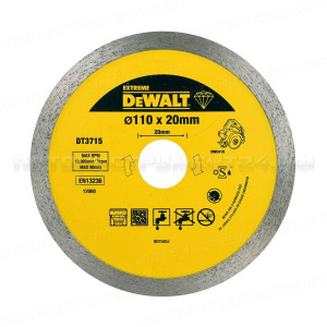 Алмазный диск DeWalt DT 3715