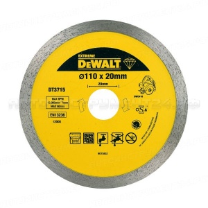 Алмазный диск DeWalt DT 3715
