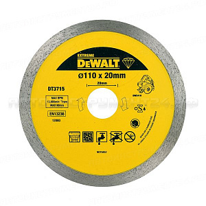 Алмазный диск DeWalt DT 3715