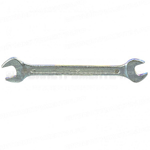 Ключ рожковый, 13 х 14 мм, оцинкованный (КЗСМИ). Россия