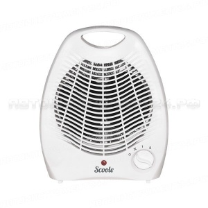 Тепловентилятор настольн. Scoole (2.0 кВт, сп), SC FH SP 20 01