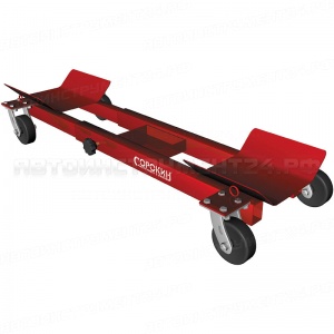 Тележка для транспортировки автомобилей с подхватами 2т, 1120-1620мм