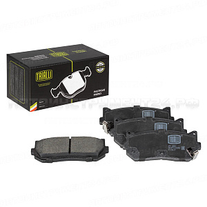 Колодки тормозные дисковые задние для автомобилей Carens (00-) TRIALLI, PF 0880