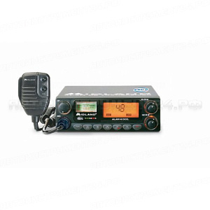 Радиостанция мобильная CB (си-би) 40 каналов AM/FM 27МГц, 12Вольт, 4Вт, 24В - опция, (ALAN 48 Excel)