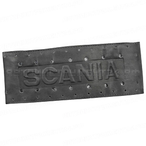 Оплетка на руль (н/к) составная с тиснением Scania P340 логотип, шт