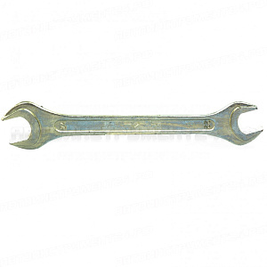 Ключ рожковый, 22 х 24 мм, оцинкованный (КЗСМИ). Россия