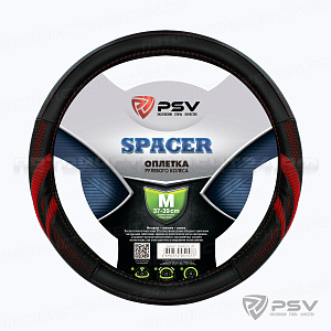 Оплётка на руль PSV SPACER (Черно-Красный) M