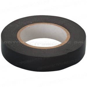 Изолента ПВХ, 19 мм х 20 м, черная СИБРТЕХ