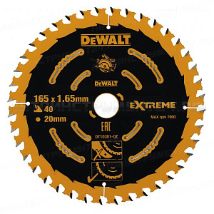 Пильный диск по дереву Dewalt Extreme DT 10301