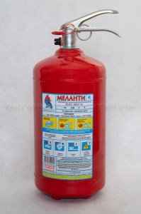 Огнетушитель ОП-3 порошковый 3кг (с манометром) МЕЛАНТИ /1/4