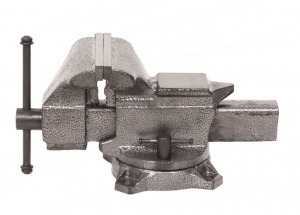 Тиски слесарные поворотные 100мм Forsage F-6540204