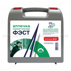 Набор для оказания первой помощи сотрудниками ФОИВ, ведомственной охраны и народными дружинниками «ФЭСТ»