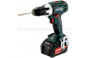 BS 18 LT Акк.винтов,2х5.2Ач,LiIon,60Нм,кейс Metabo