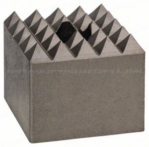 ТРАМБОВОЧНАЯ ПЛАСТИНА ДЛЯ ЗАЖИМА 60x60мм 5Х5 ЗУБЬЕВ, 1618623205