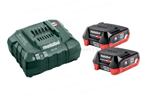 Basic-Set 12V 2акк x 4.0 Aч+ЗУ ASC55 Metabo