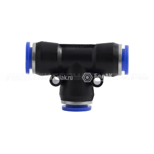 Соединитель тормозных трубок пластиковый Т-образный PUТ D=12 мм (тройник)