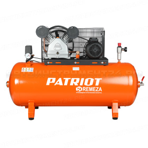 Компрессор PATRIOT REMEZA СБ 4/Ф-270 LB 50 - 630 л/мин, 10 Атм, 380 В, 4.0 кВт, Ресивер: 270 л, Выход: 1/2+1/4 дюйм, 520306360