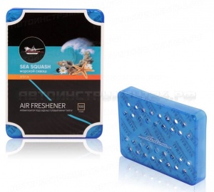 Ароматизатор под сиденье гелевый мини "Тайга" морской сквош AIRLINE, AFSI136