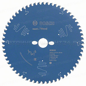 Пильный диск Expert for Wood 260x30x2.4/1.8x60T, 2608644082