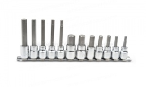 Набор головок с шестигранными вставками, 3/8", 12 шт. Kamasa-Tools K 4102