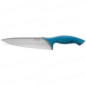 Нож LEGIONER "ITALICA" шеф-повара, эргономичная рукоятка, лезвие из нержавеющей стали, 200мм