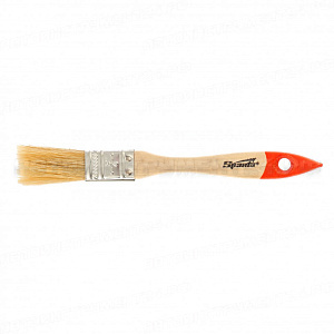 Кисть плоская Slimline 3/4, натуральная щетина, деревянная ручка. SPARTA