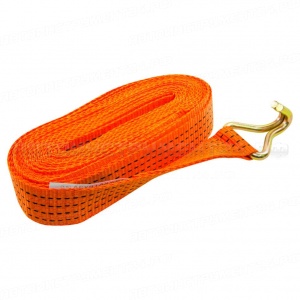 Лента крепления груза 4-8т Р с крюком 50мм 12м (PР) (СТАРТ)