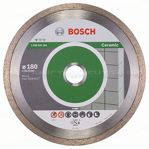 Алмазный диск Standard for Ceramic180-22,23, 2608602204