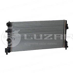 Радиатор охлаждения Polo (10-)/Rapid (12-) LUZAR