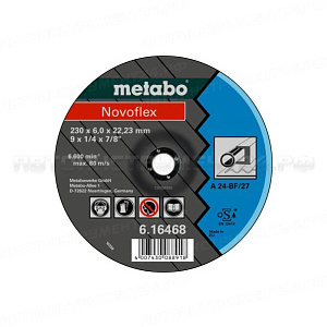 Круг обдирочный сталь Novoflex 180х6,0 A30 Metabo