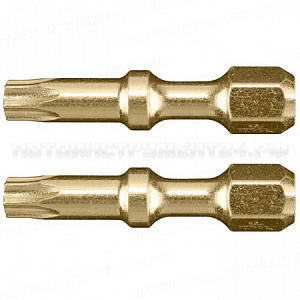 Насадка Impact Gold ShorTon T25, 30 мм, E-form (MZ), 2 шт Makita B-42276