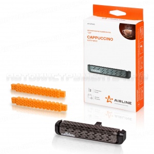 Ароматизатор на дефлектор "VIP" капучино AIRLINE, AFVIP043
