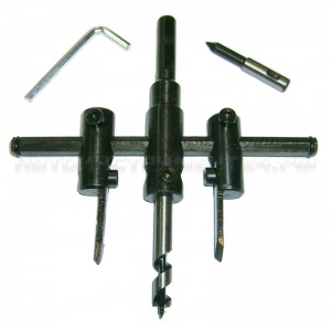 Приспособление для вырезания отверстий п/дер.гипс