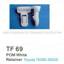 Клипса для крепления внутренней обшивки а/м Тойота пластиковая (100шт/уп.) Forsage клипса F-TF69(Toyota)