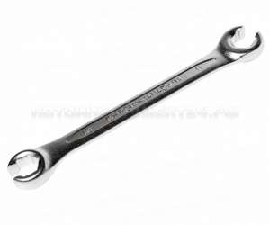 Ключ накидной 10х11мм с прорезью JTC