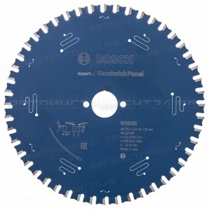 Пильный диск Expert for Sandwich Panel 230x30x2.2/1.8x48 T, 2608644368