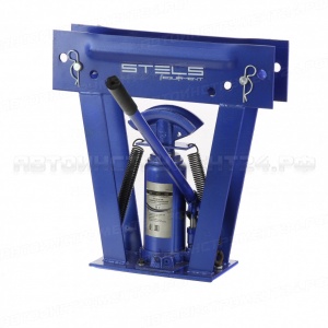 Трубогиб гидравлический, 8 т, в комплекте с башмаками 1/2-1, пластиковый кейс,. STELS