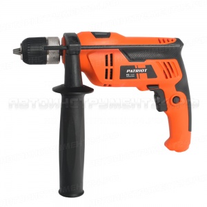 Дрель электрическая ударная PATRIOT FD 750h, с ударом, мощность 710Вт, макс.диаметр 13мм, глубиномер + дополнительная ручка, 120301444