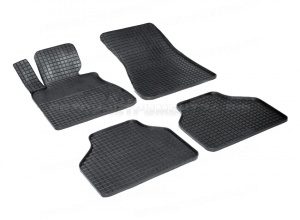 Коврики BMW 7 (E65) 2001-2008г резиновый "Сетка" Seintex 00981